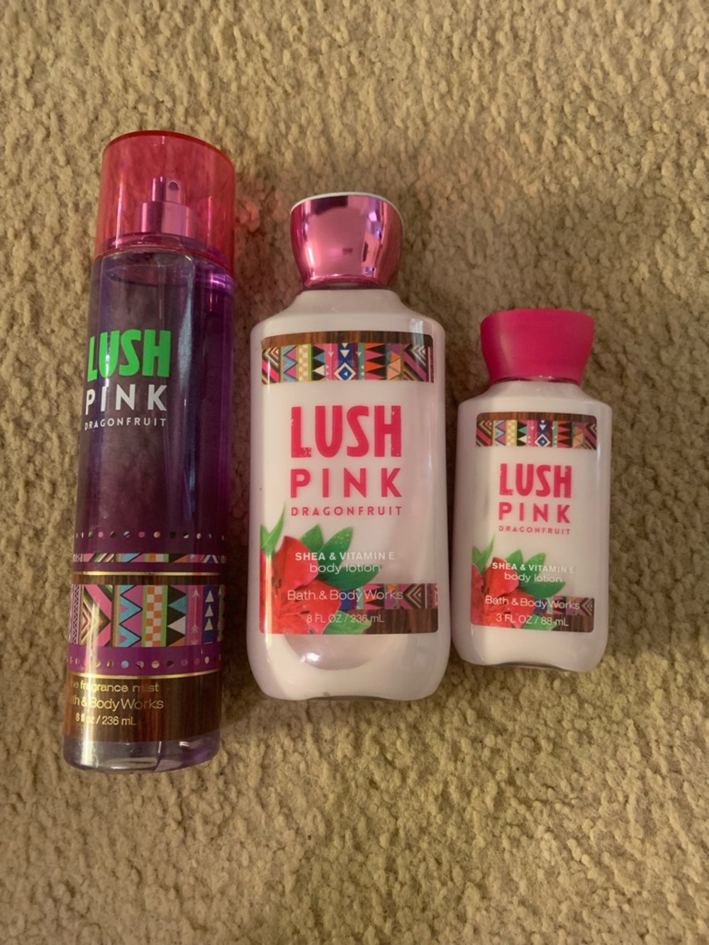 Bath & Body Works LUSH PINK Dragonfruit